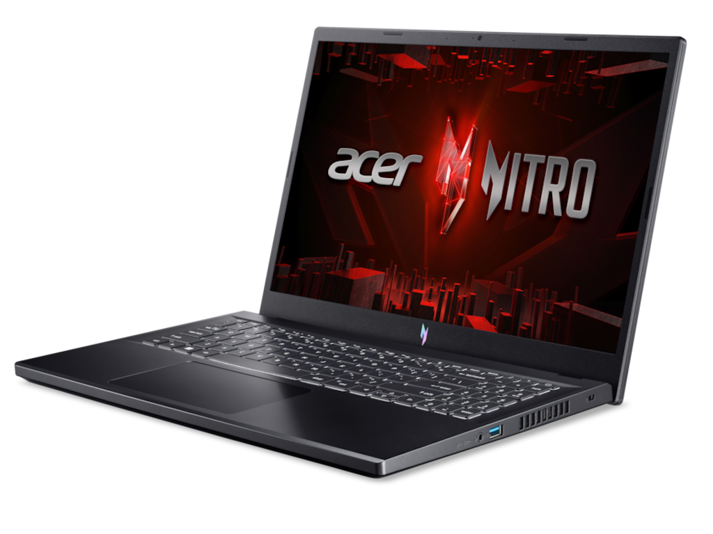 Acer Laptop  Gaming Nitro ANV15-51 DOS/15.6"FHD IPS/i5-13420H/16GB/512GB/RTX2050-4GB/FPR/backlit/crna